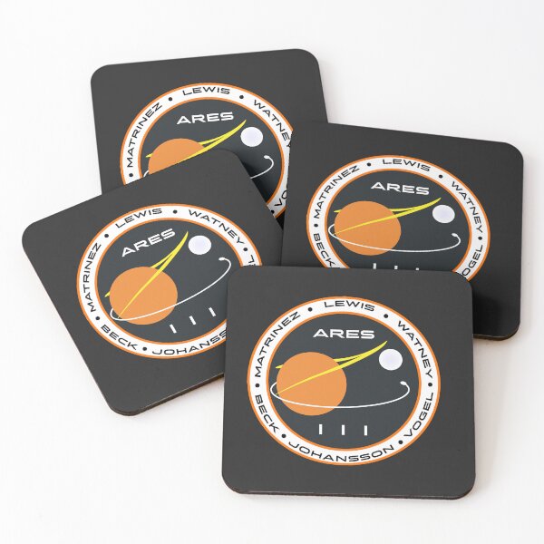 Item preview, The Martian Mission Patch designed and sold by Fashionistalowe.