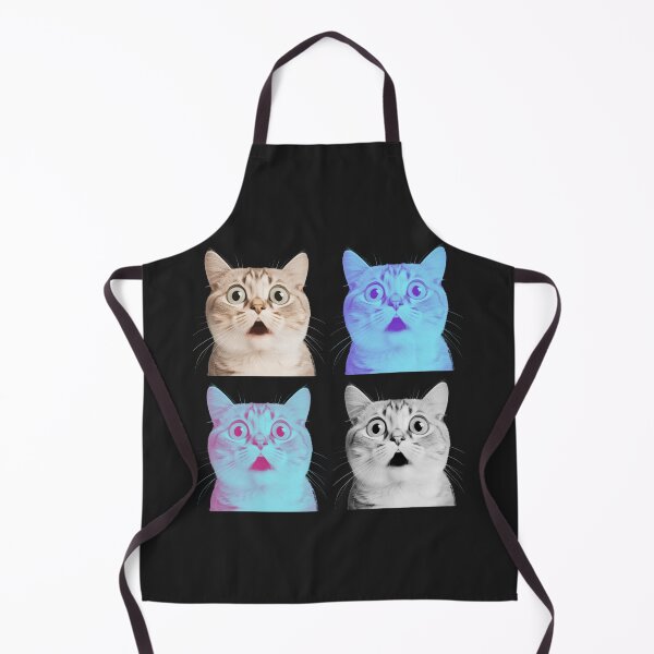 Item preview, Adorable Surprised Cats, Feline Fun, Colorful, Playful and Adorable Cat Illustration designed and sold by iCherryRed.
