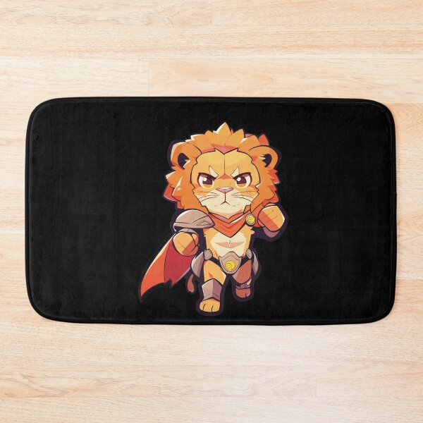 Item preview, Kawaii superhero lion designed and sold by FurFashion.