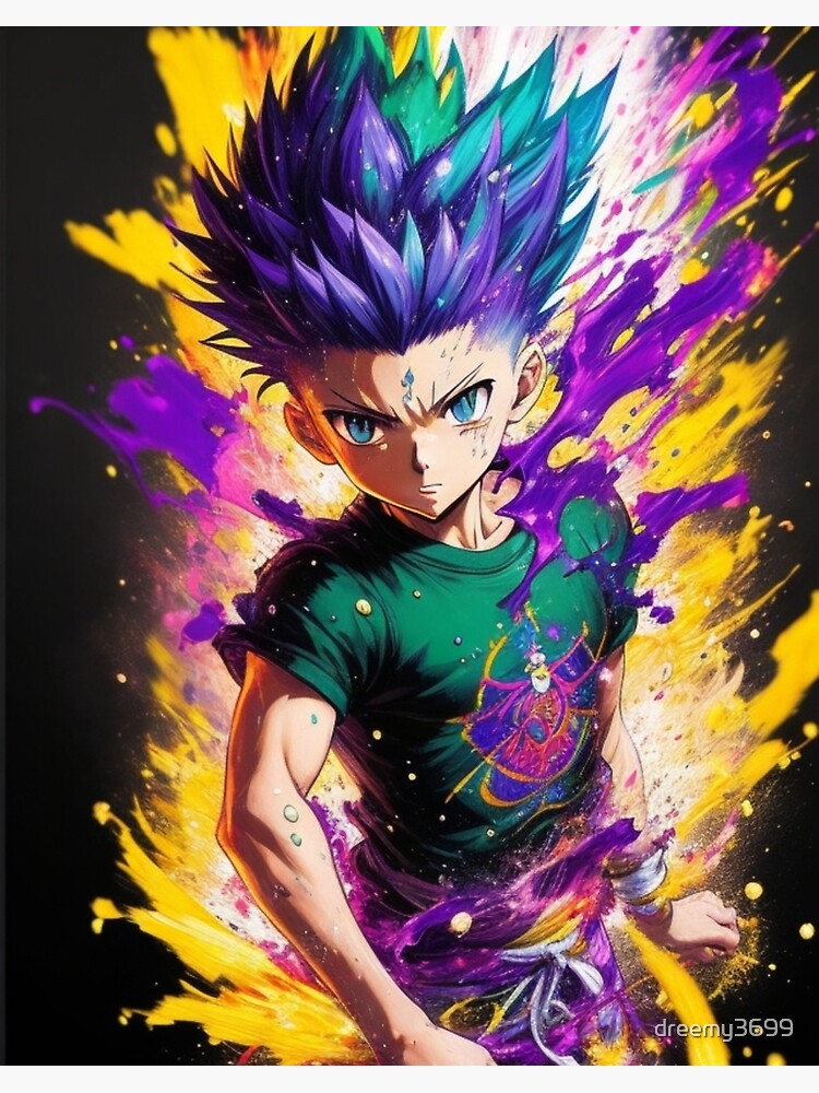 Manga Anime Bounty Hunter Hisoka Killua Gon Kurapika Art Prints