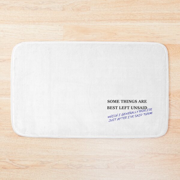 Item preview, Some things are best left unsaid designed and sold by Black-Orc.