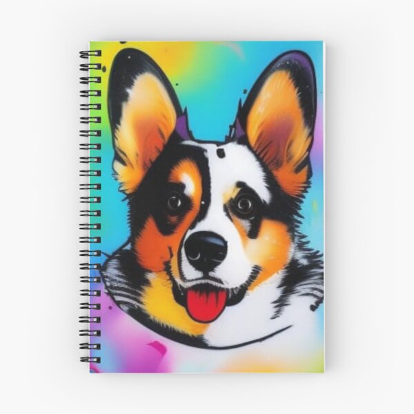Item preview, Corgi mixed color bright background  designed and sold by Petsarelove.