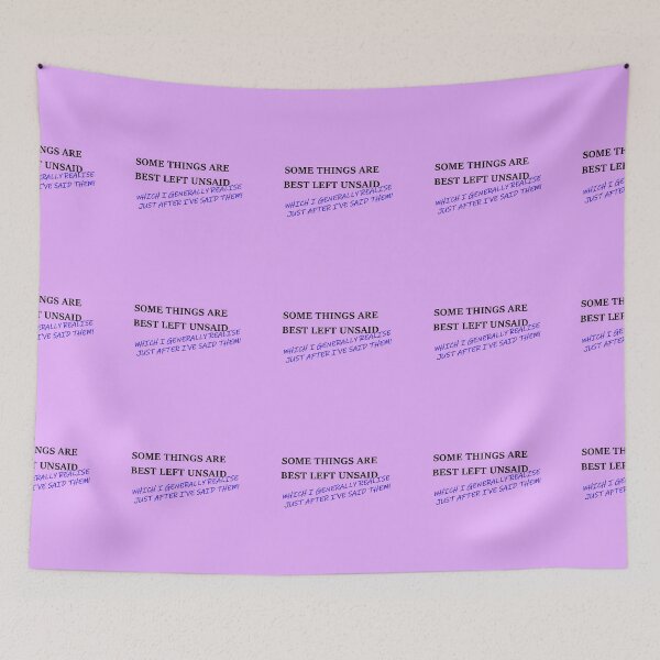 Item preview, Some things are best left unsaid designed and sold by Black-Orc.