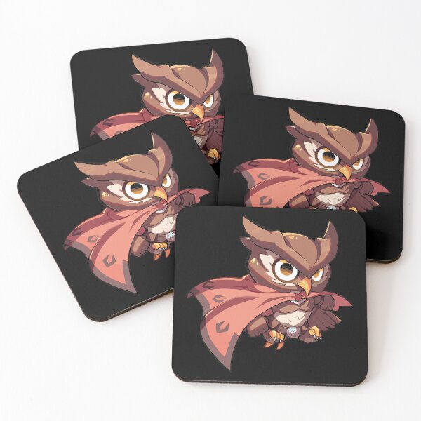 Item preview, Kawaii superhero owl designed and sold by FurFashion.