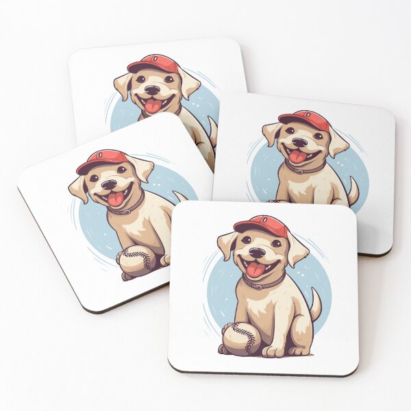 Item preview, Playful Catch: A Happy Labrador's Baseball Adventure designed and sold by meesin-shop.