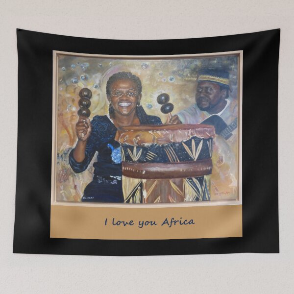 Item preview, I love you Africa designed and sold by CamphuijsenArt.
