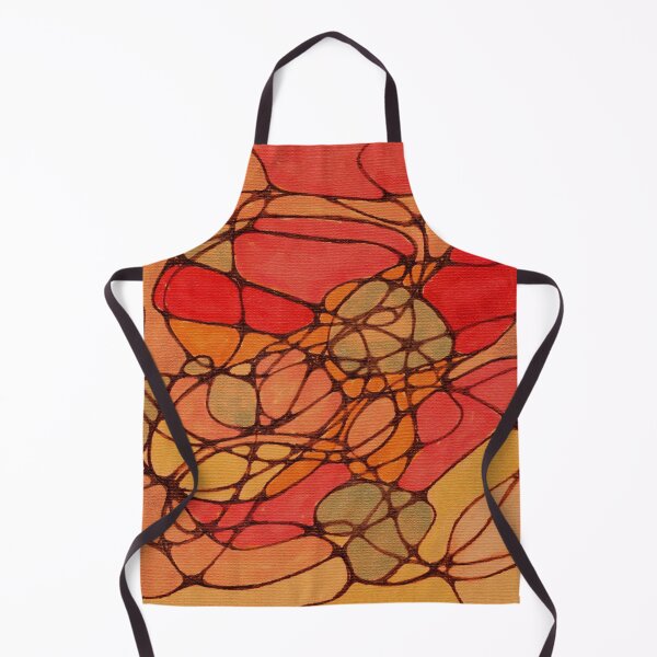 Item preview, Abstract Loops in Oranges and Reds designed and sold by LiszaB.