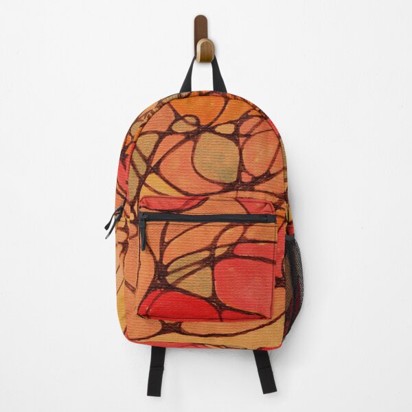 Item preview, Abstract Loops in Oranges and Reds designed and sold by LiszaB.