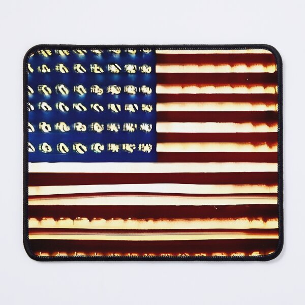 Item preview, The abstract interpretation of the american flag designed and sold by Zolongano.