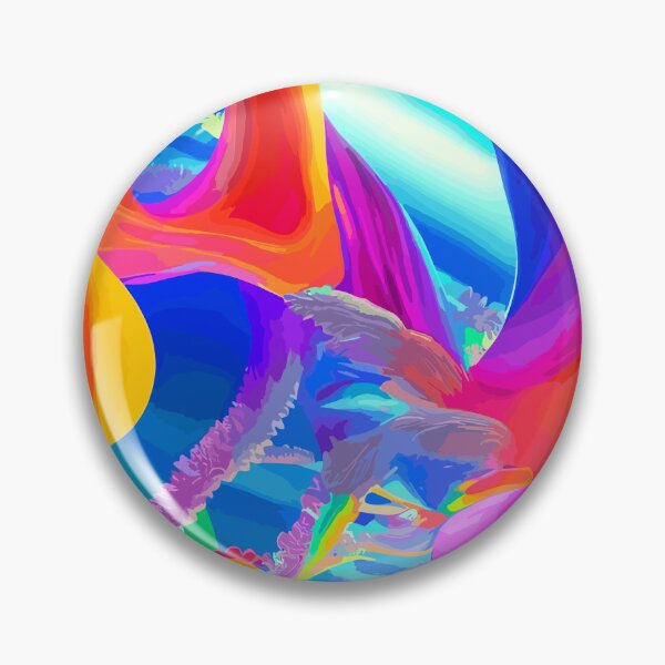 Item preview, Elevate Your Spiritual Vibration with Rainbow Gradient Aura Art designed and sold by Tamas Das.