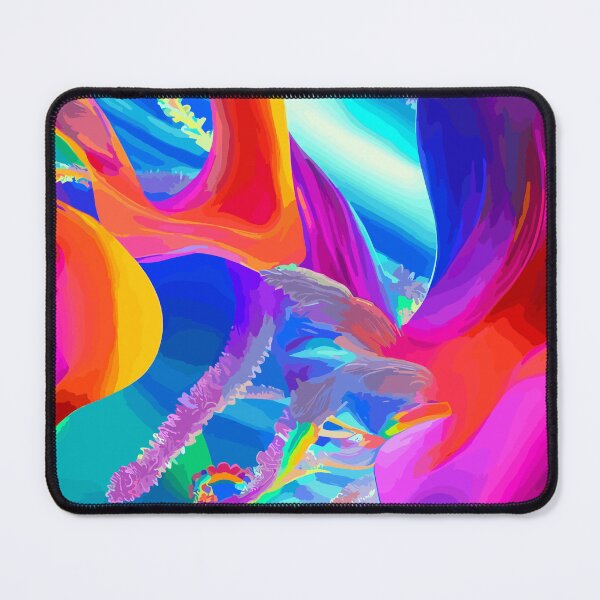 Item preview, Elevate Your Spiritual Vibration with Rainbow Gradient Aura Art designed and sold by Tamas Das.