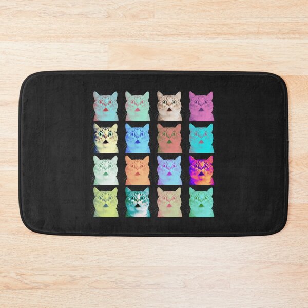 Item preview, Adorable Surprised Cats, Feline Fun, Colorful, Playful and Adorable Cat Illustration designed and sold by iCherryRed.