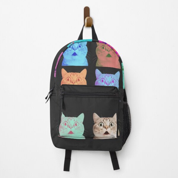 Item preview, Adorable Surprised Cats, Feline Fun, Colorful, Playful and Adorable Cat Illustration designed and sold by iCherryRed.