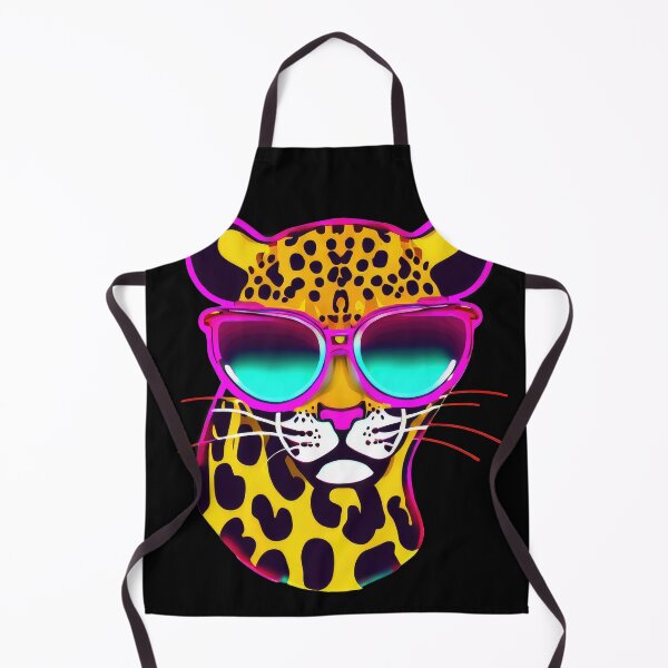 Item preview, Retro Cheetah with pink sunglasses  designed and sold by pocketart2023.