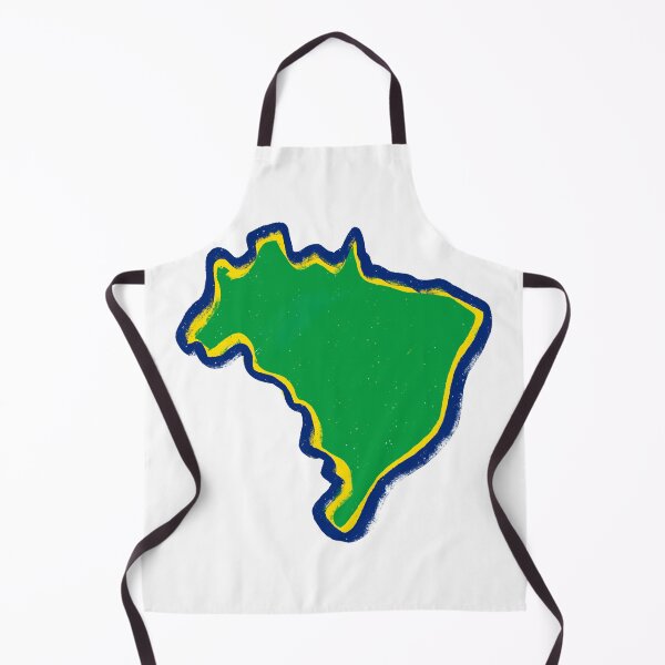 Item preview, "Brazil Map" Hand-Drawn Digital Art of Brazil Map Sticker Design designed and sold by Muhammad  Toqeer.