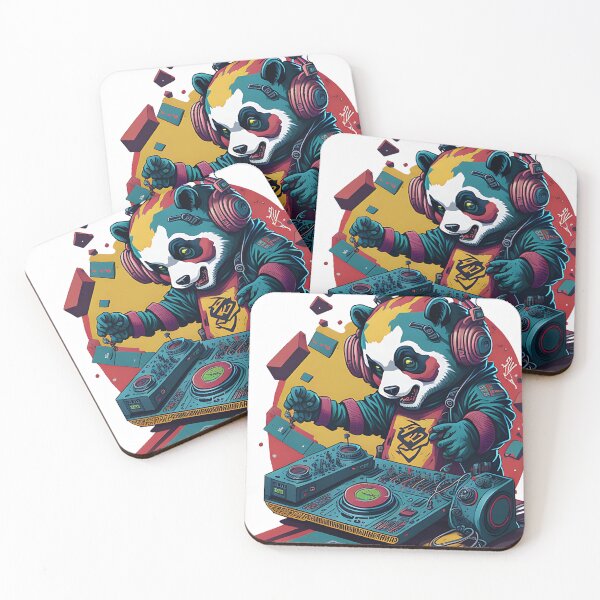 Item preview, DJ Panda with playing DJ Controller V.2 designed and sold by Phalong.