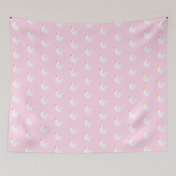 Item preview, Peaceful Swan (on pink) designed and sold by SyPhelan.
