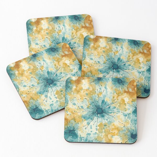Item preview, Watercolor floral abstract pattern designed and sold by vialgames.