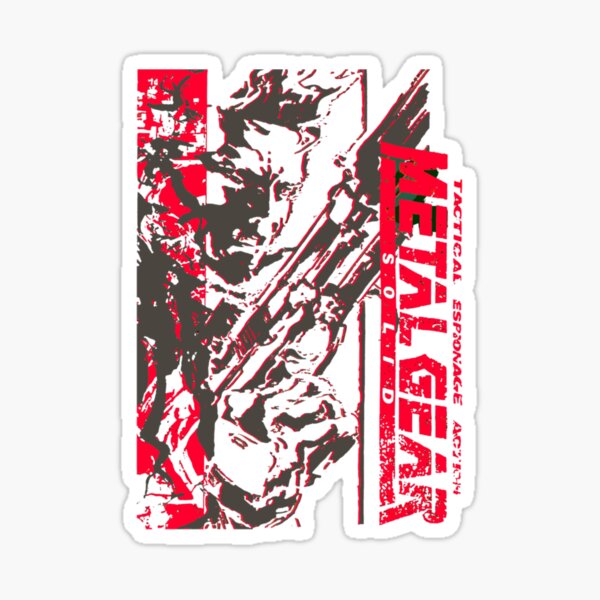 Item preview, Metal Gear Solid Art designed and sold by CullennRomano.