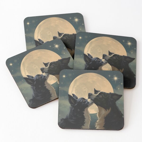 Item preview, Dog Love The Moon designed and sold by harperrjohn.