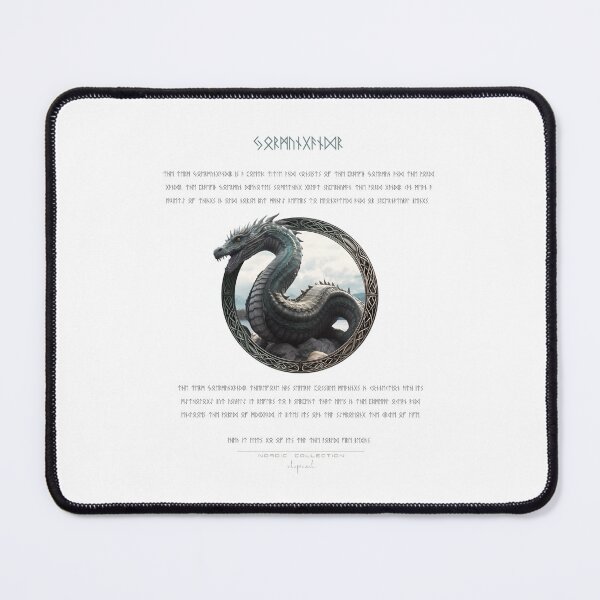 Item preview, Jörmungandr - The serpent spanning Midgard (Norse mythology) designed and sold by utopio-art.