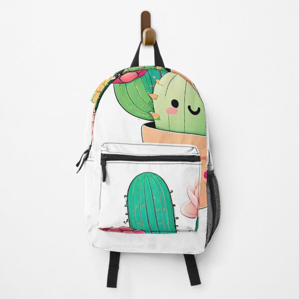 Item preview, Blooming Cactus Bliss: Cute and Colorful Kawaii Sticker with Delicate Flowers designed and sold by stickergeek23.
