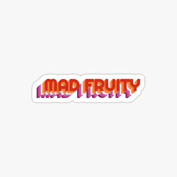 Item preview, MAD FRUITY - LESBIAN FLAG designed and sold by Claire Ramsey.