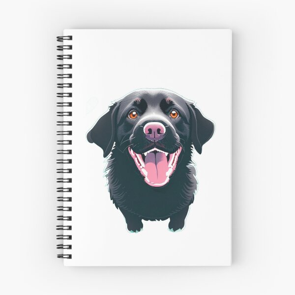 Item preview, Ebony Delight: The Radiant Happiness of a Happy Black Labrador designed and sold by meesin-shop.