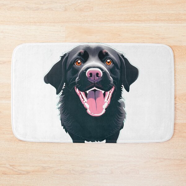 Item preview, Ebony Delight: The Radiant Happiness of a Happy Black Labrador designed and sold by meesin-shop.