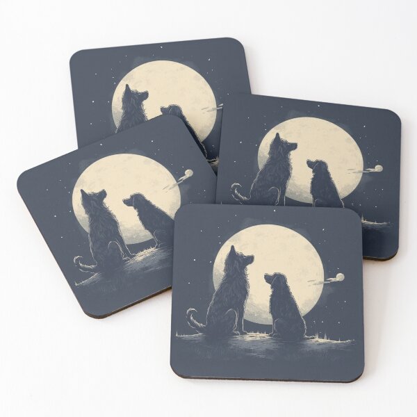 Item preview, Dog Love The Moon designed and sold by harperrjohn.
