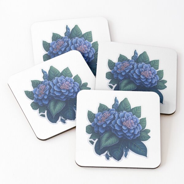 Item preview, Hydrangea Romance A Passionate Painting of a Hydrangea Flower designed and sold by DesignMuchLove.