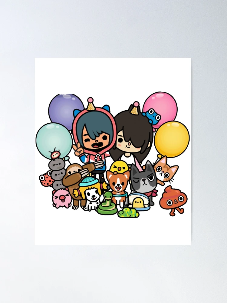 toca life box - toca boca cute Art Print for Sale by dahlia-mays