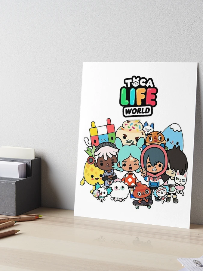toca life box - toca boca cute Art Print for Sale by dahlia-mays