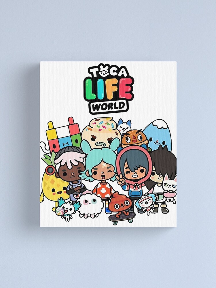 toca boca and gacha life Poster for Sale by kader011