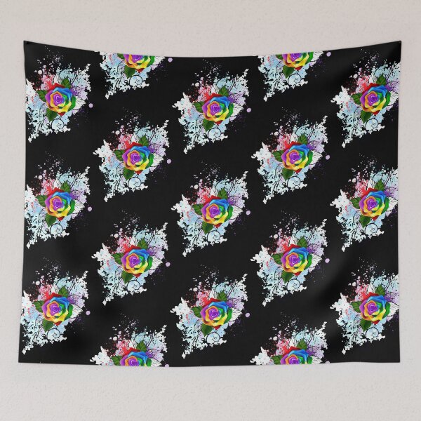 Item preview, Rainbow Rose Inspired By Nature  designed and sold by DesignMuchLove.