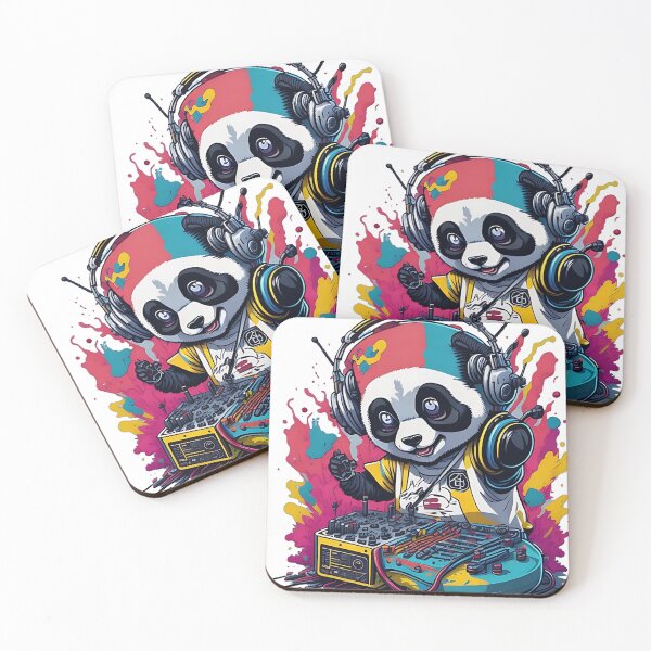 Item preview, DJ Panda with playing DJ Controller V.3 designed and sold by Phalong.