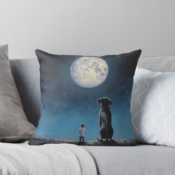 Item preview, Dog Love The Moon designed and sold by harperrjohn.