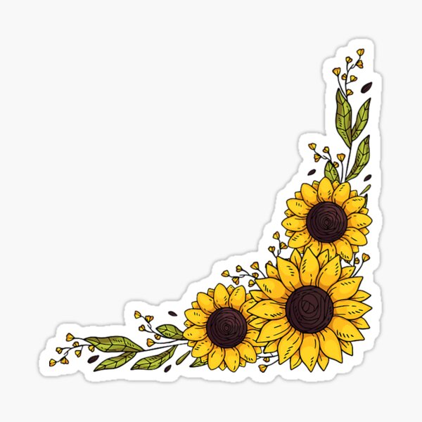 Item preview, sunflowers inspired by nature designed and sold by DesignMuchLove.