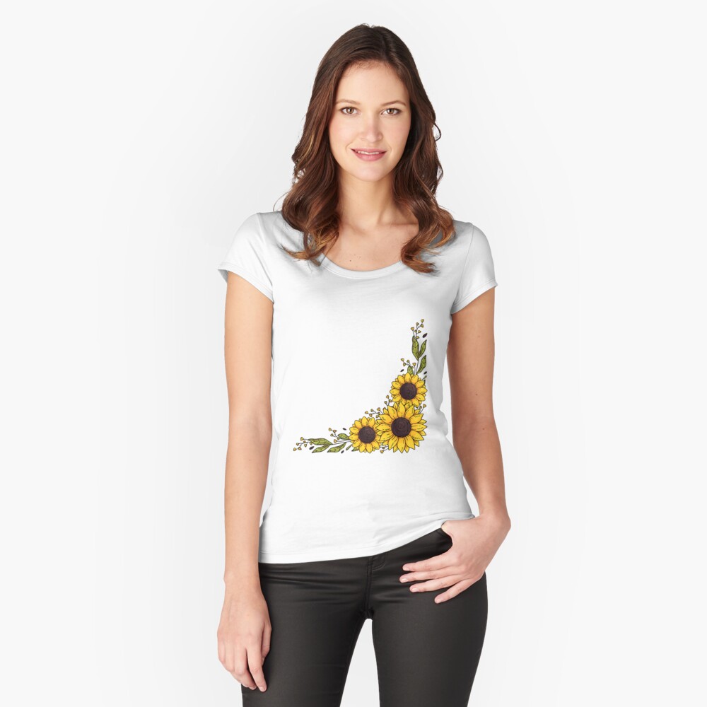 Item preview, Fitted Scoop T-Shirt designed and sold by DesignMuchLove.