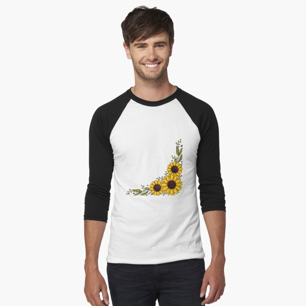 Item preview, Baseball ¾ Sleeve T-Shirt designed and sold by DesignMuchLove.