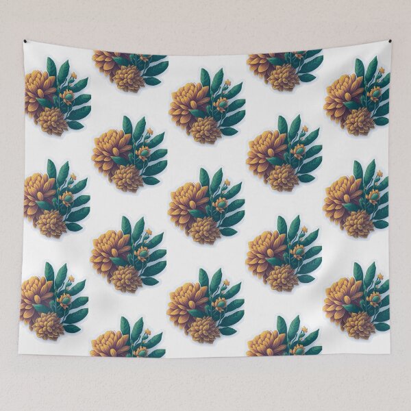 Item preview, Yellow Bryony Joy Flower designed and sold by DesignMuchLove.