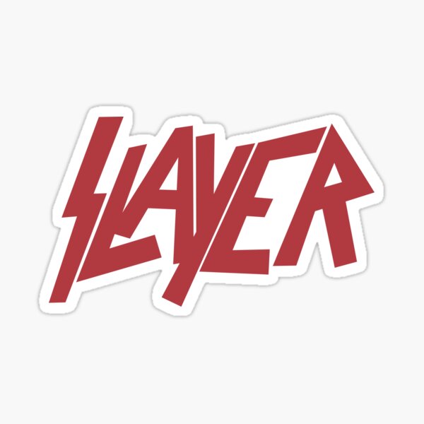 Slayer Red Logo t-shirt by Chaser Brand 90's Heavy Trash Metal Rock band  Tee 