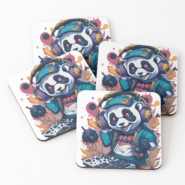 Item preview, DJ Panda with playing DJ Controller V.4 designed and sold by Phalong.