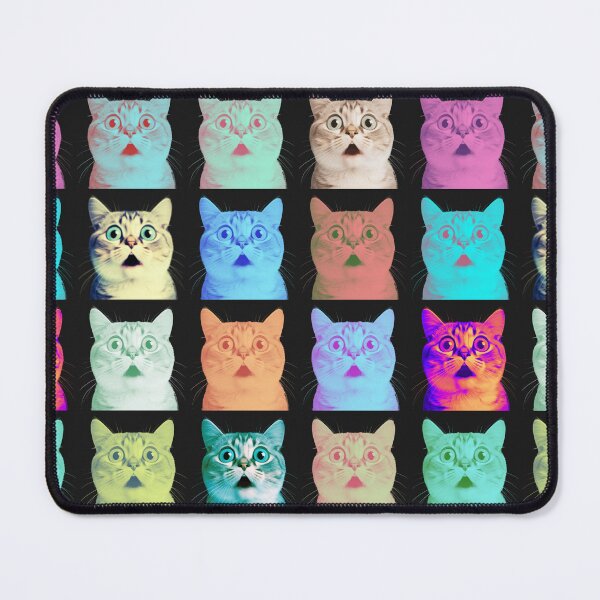 Item preview, Adorable Surprised Cats, Feline Fun, Colorful, Playful and Adorable Cat Illustration designed and sold by iCherryRed.