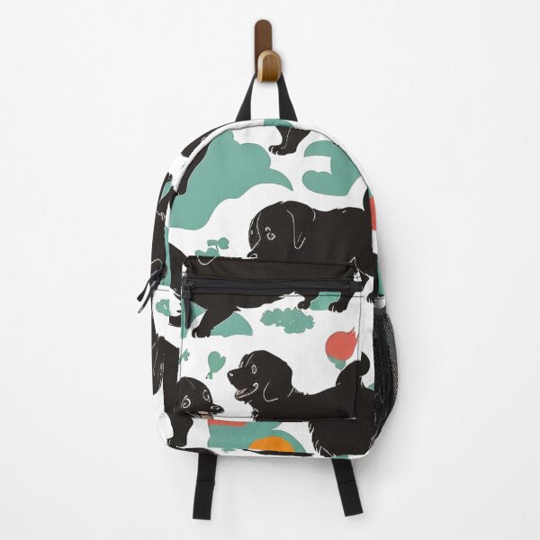 Item preview, Ebony Bliss: A Happy Black Labrador Patterned Delight designed and sold by meesin-shop.