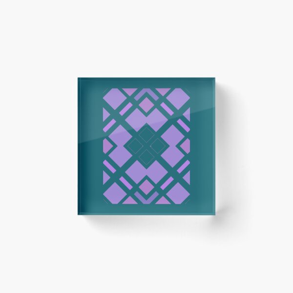 Item preview, fabric tiling weave repeating square decorative creative simple design print seamless colorful repeat pattern   designed and sold by AnabiaYowell.