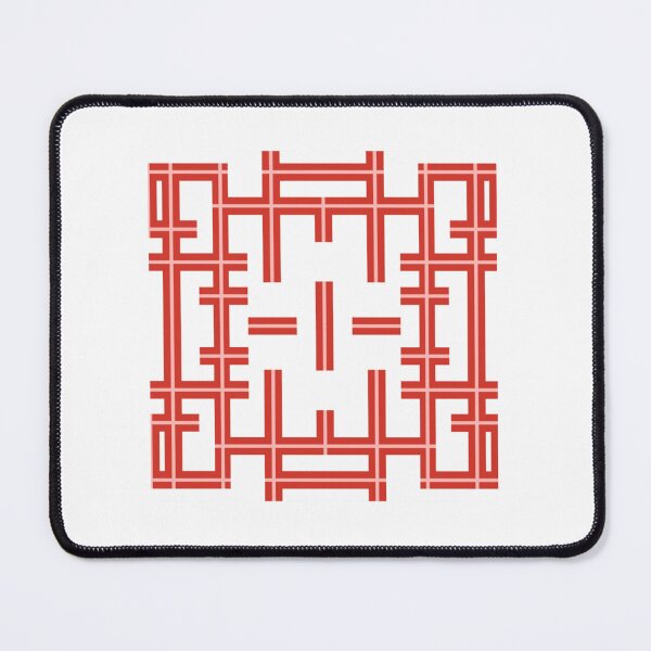 Item preview, Red Maze Sticker  designed and sold by AnabiaYowell.