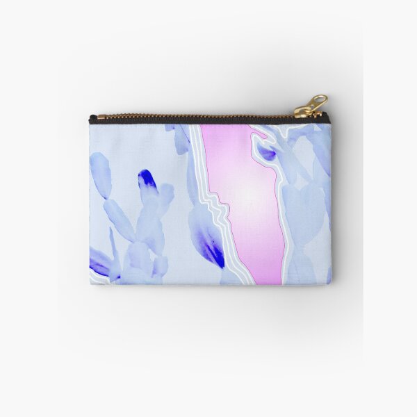 Item preview, Blue Agate Slice Cacti Pattern designed and sold by oursunnycdays.