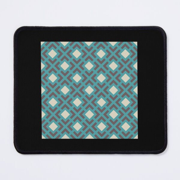 Item preview, Geometric Pattern Diamond Bracket Blue   designed and sold by AnabiaYowell.