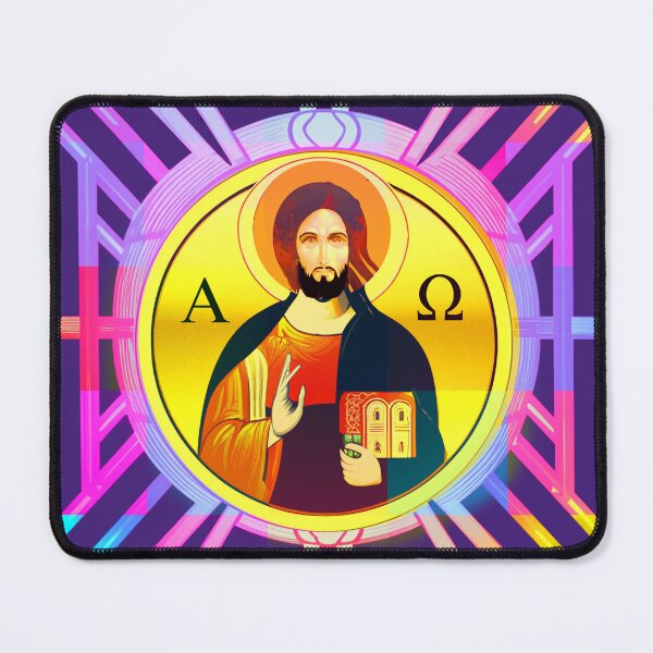 Item preview, Jesus Christ Neo-Icon designed and sold by Sanctum Icons.